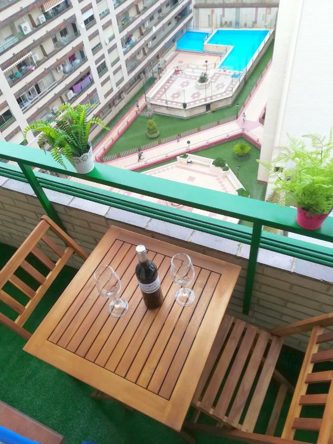 Atico Con Piscina Bellavista Apartment Tudela Exterior foto